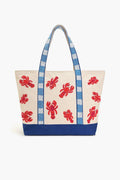 Coastal Claw Beaded Boat Bag