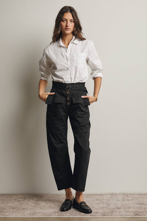 Barrel Leg Utility Pants