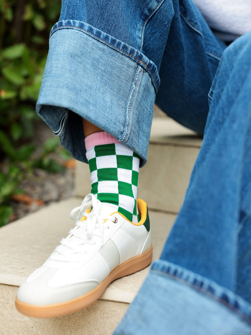 Lucky Check Socks