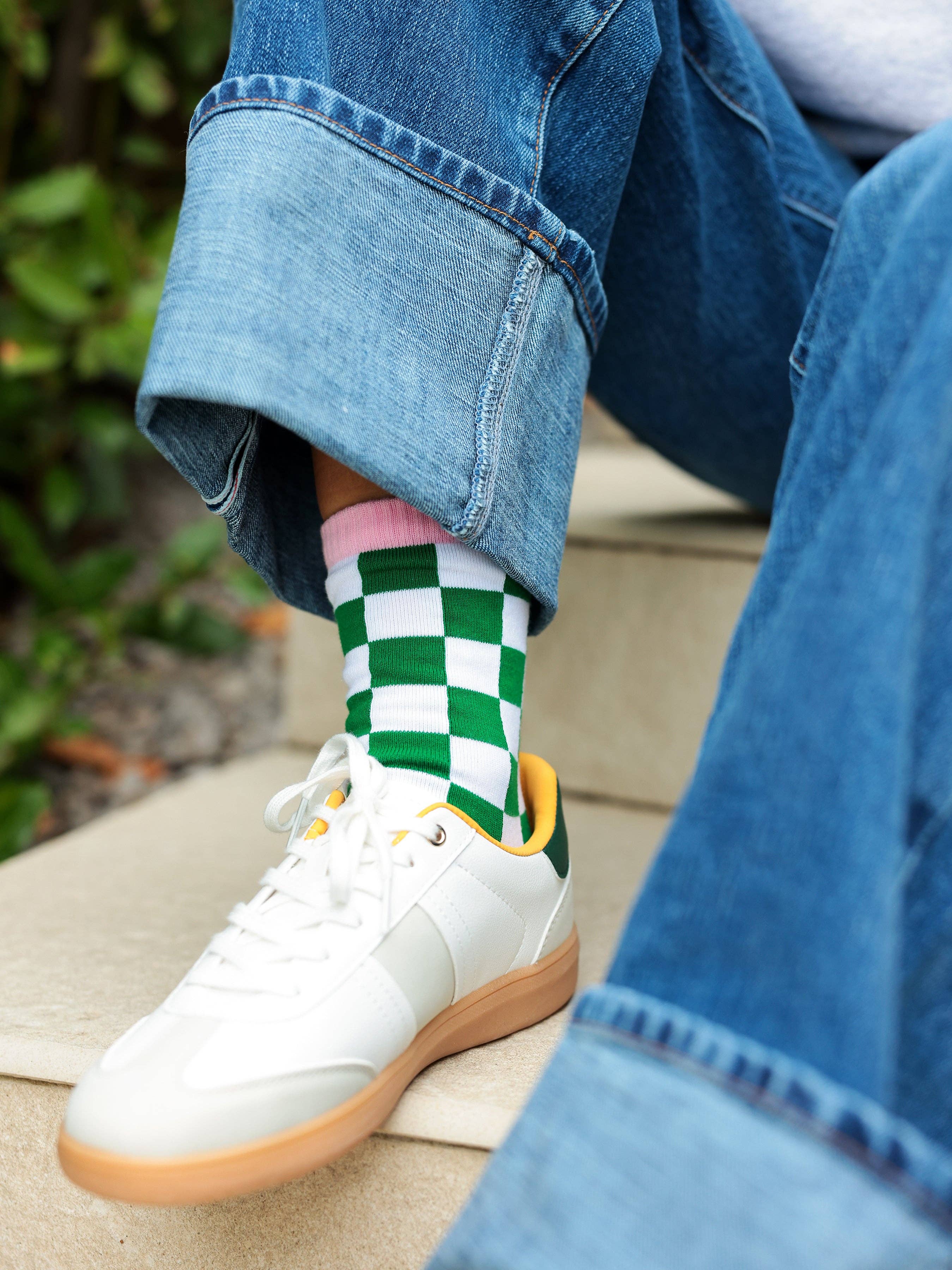 Lucky Check Socks