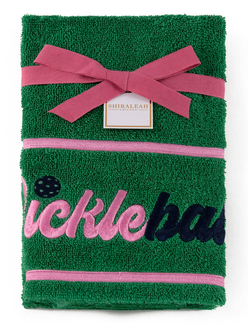"PICKLEBALLER" TOWEL