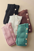Chunky Knit Sweater Vest