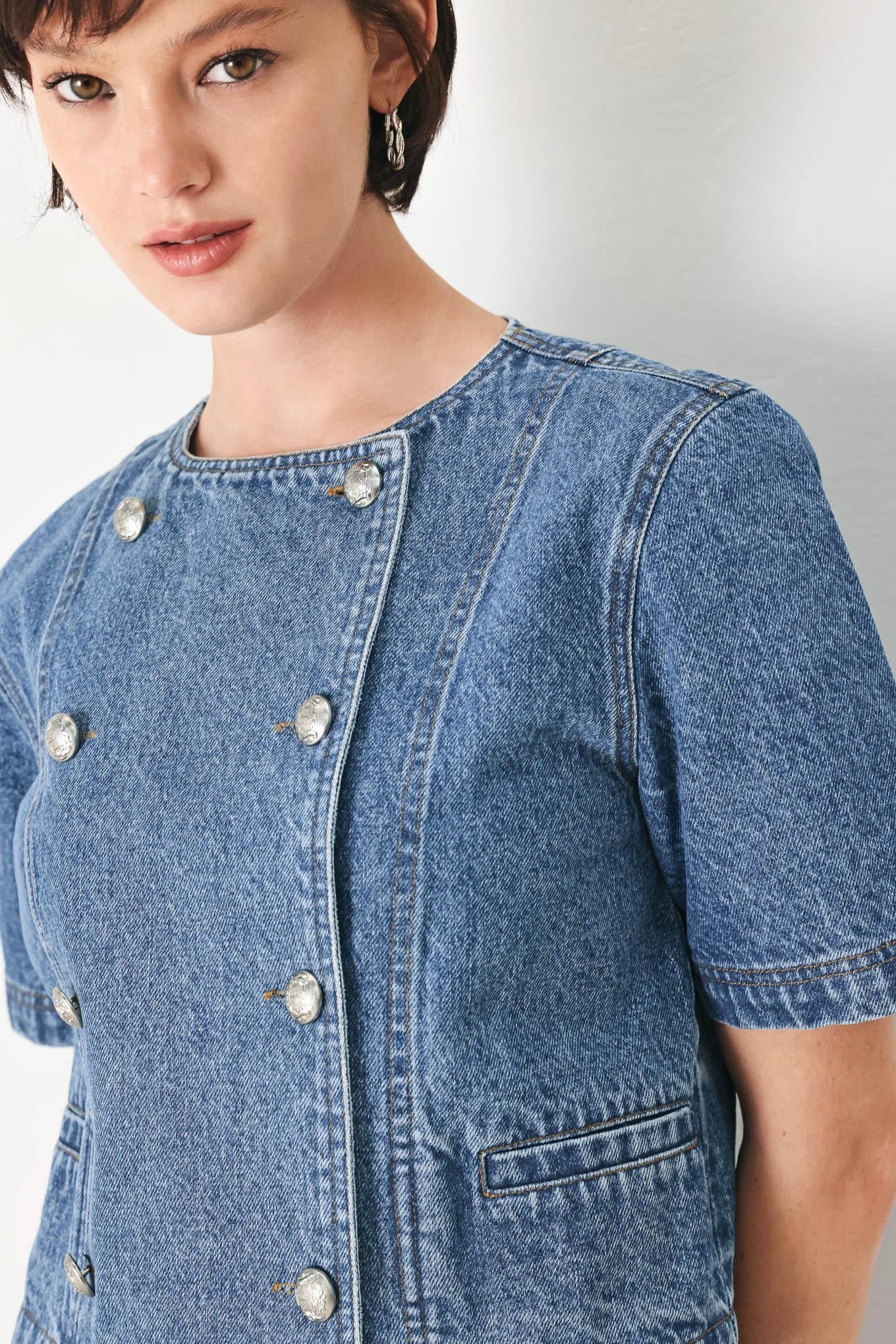 CITY ARMOR DENIM JACKET